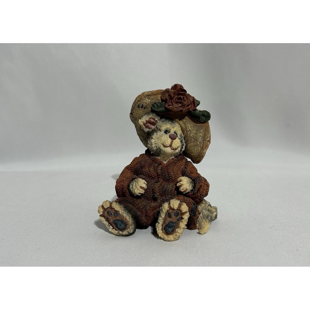 Boyd's Bears & Friends The Purrstone Collection Cat Figurine Kitty Sweater & Hat